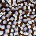 Authentic brown glass jar packaging for Farmapram 2mg bars. Farmapram Mexican Xanax